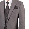 کت و شلوار مردانه موهر طوسی