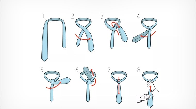 آموزش بستن گره ویندزور