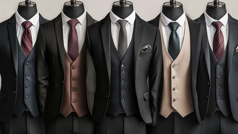 اصول ست کردن جلیقه با کت شلوار