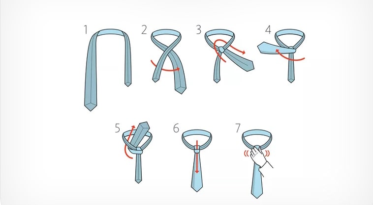 آموزش بستن گره پرت