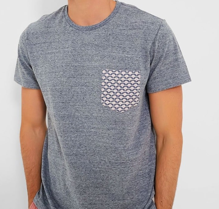 تی شرت جیب دار